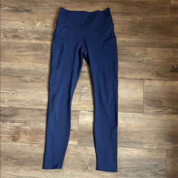 Fabletics Blue High-Rise Leggings - Picture 1 of 1